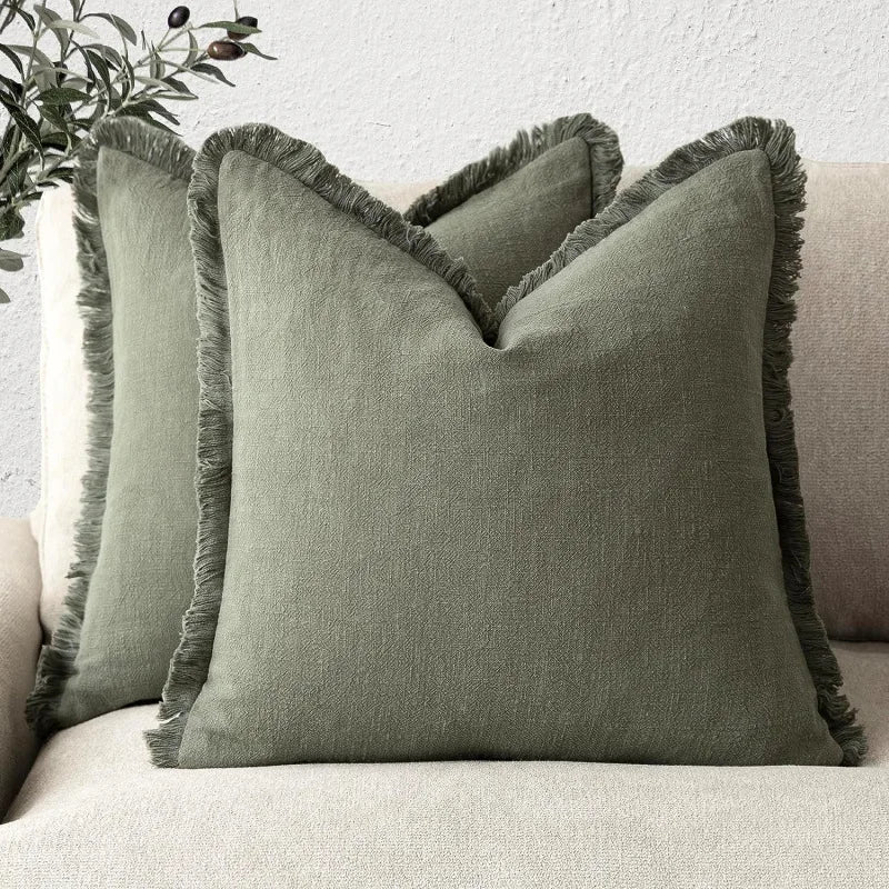 Cotton-Linen Pillow Covers for Chic Home Decor | Ka-mostore