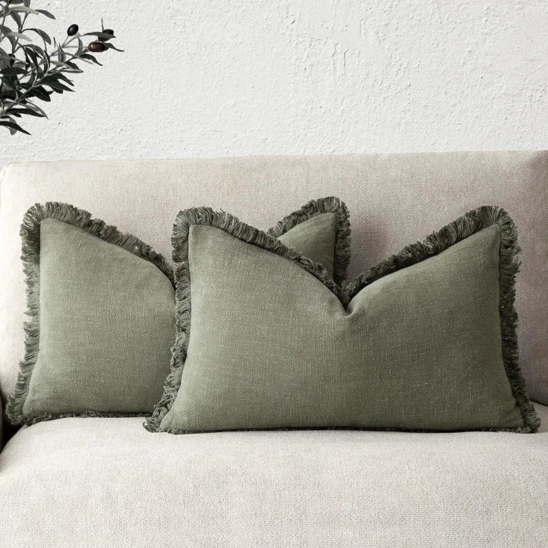 Cotton-Linen Pillow Covers for Chic Home Decor | Ka-mostore