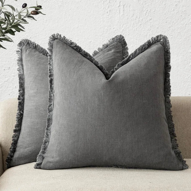 Cotton-Linen Pillow Covers for Chic Home Decor | Ka-mostore