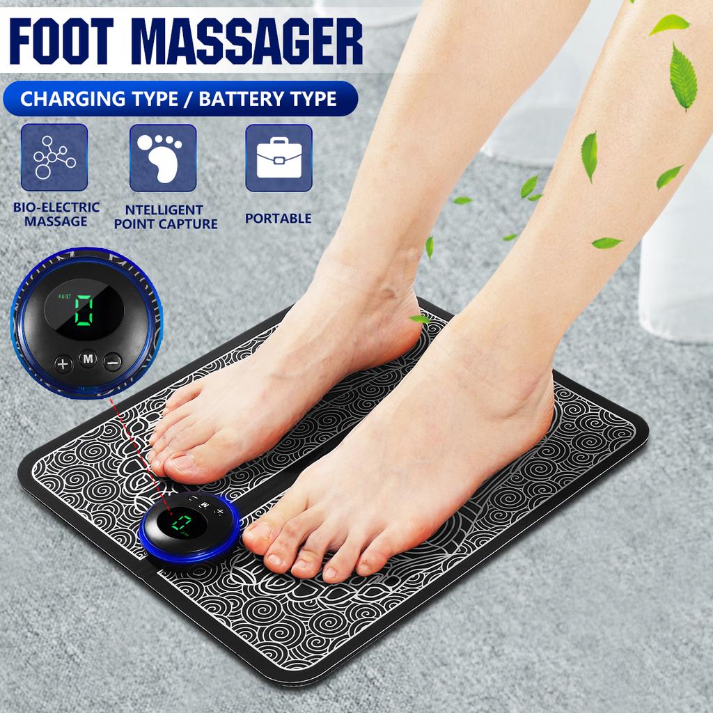 EMS Foot Stimulator with Acupressure & 9 Levels | Ka-mostore