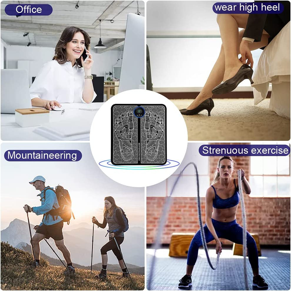 EMS Foot Stimulator with Acupressure & 9 Levels | Ka-mostore