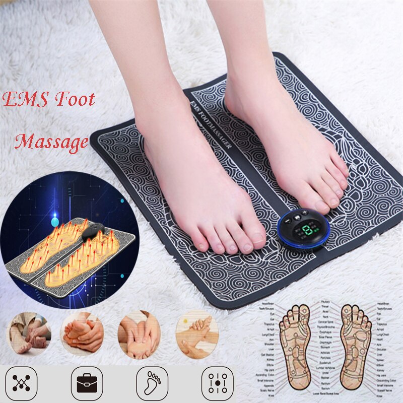 EMS Foot Stimulator with Acupressure & 9 Levels | Ka-mostore