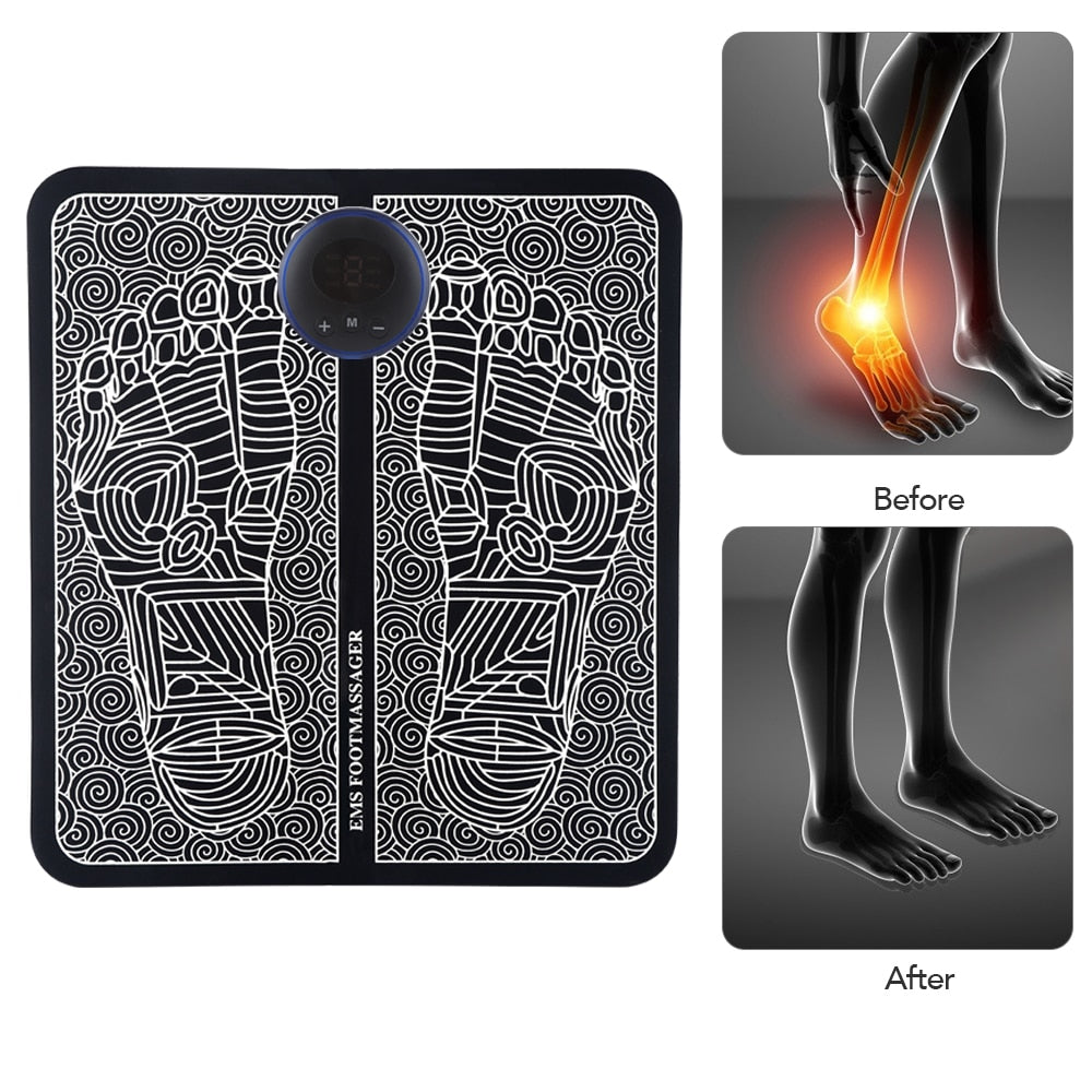 EMS Foot Stimulator with Acupressure & 9 Levels | Ka-mostore