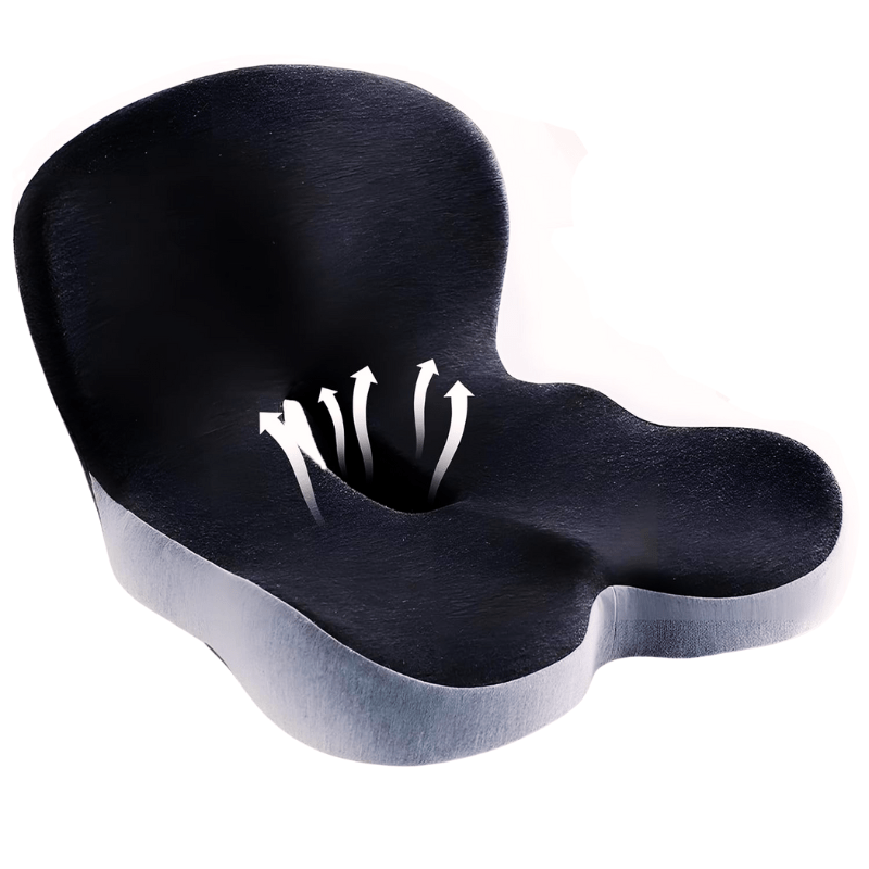 Comfort Seat Pad with Lower Back Support | Ka-mostore