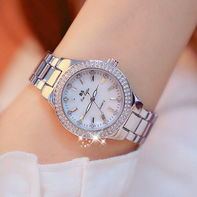 Esmée Women's Stainless Steel Quartz Watch 32mm Silver | Ka-mostore