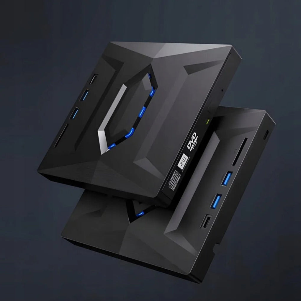 USB CD DVD Writer with SD Card Slot & Hub | Ka-mostore