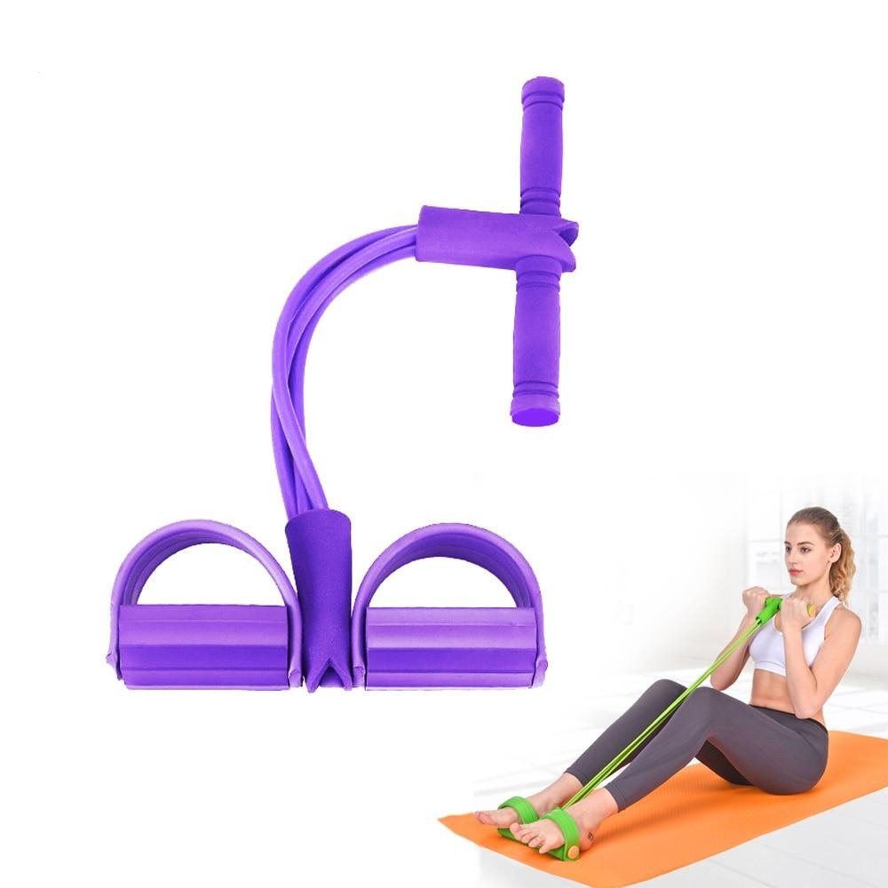 Fitness Resistance Band with Pedal | Ka-mostore