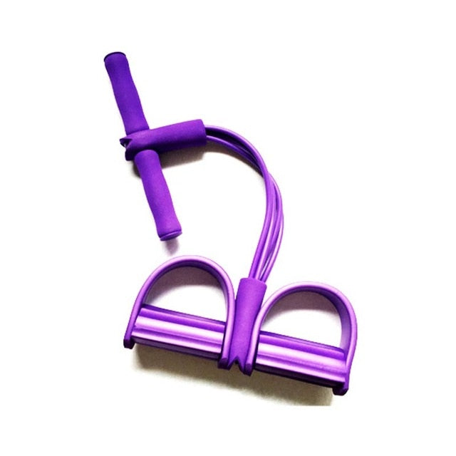 Fitness Resistance Band with Pedal | Ka-mostore