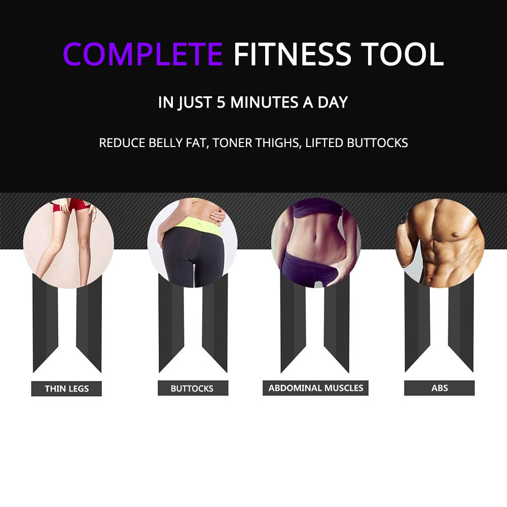 Fitness Resistance Band with Pedal | Ka-mostore