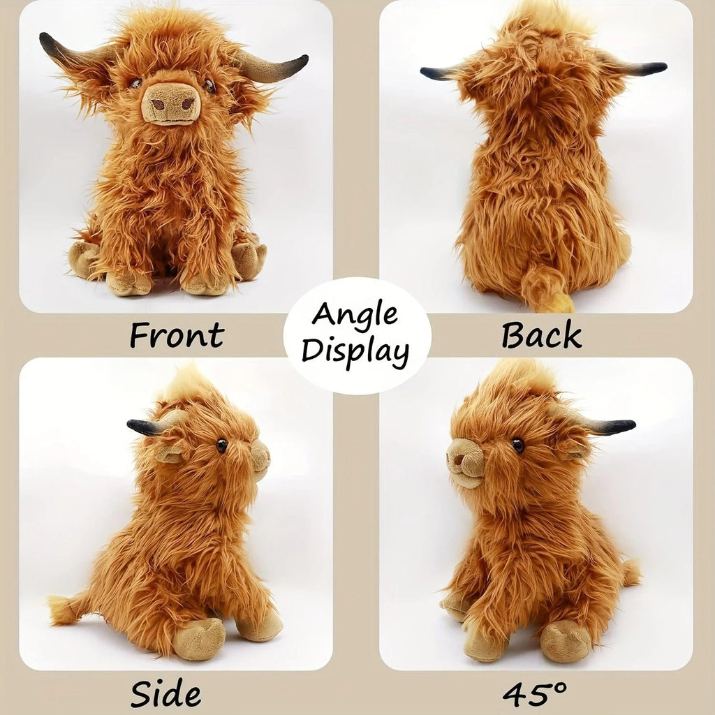 Fluffy Highland Cuddle – Soft Cow for Young and Old | Ka-mostore