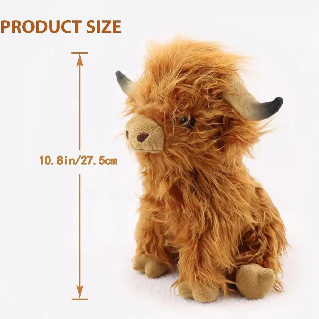 Fluffy Highland Cuddle – Soft Cow for Young and Old | Ka-mostore