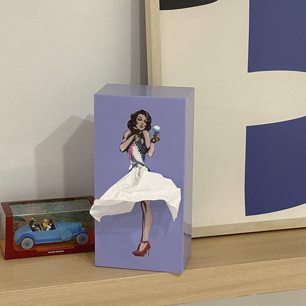 Flying Skirt Tissue Box | Ka-mostore