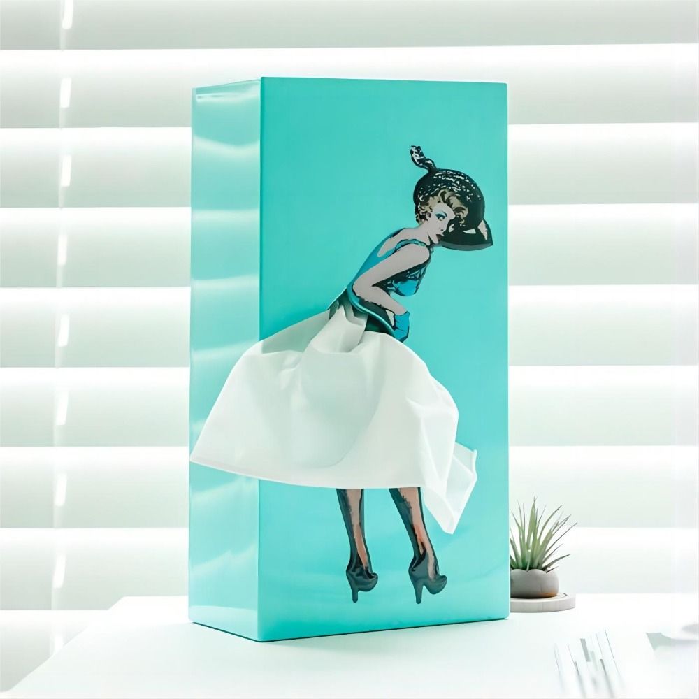 Flying Skirt Tissue Box | Ka-mostore