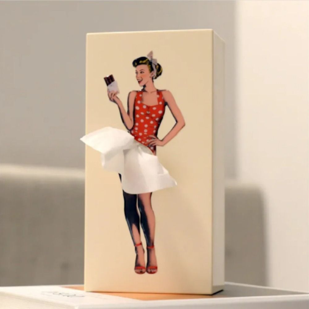 Flying Skirt Tissue Box | Ka-mostore