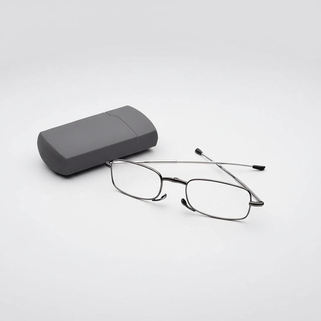 Compact Folding Reading Glasses with Protective Case | Ka-mostore
