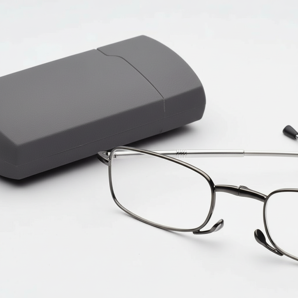 Compact Folding Reading Glasses with Protective Case | Ka-mostore