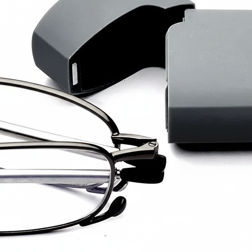 Compact Folding Reading Glasses with Protective Case | Ka-mostore