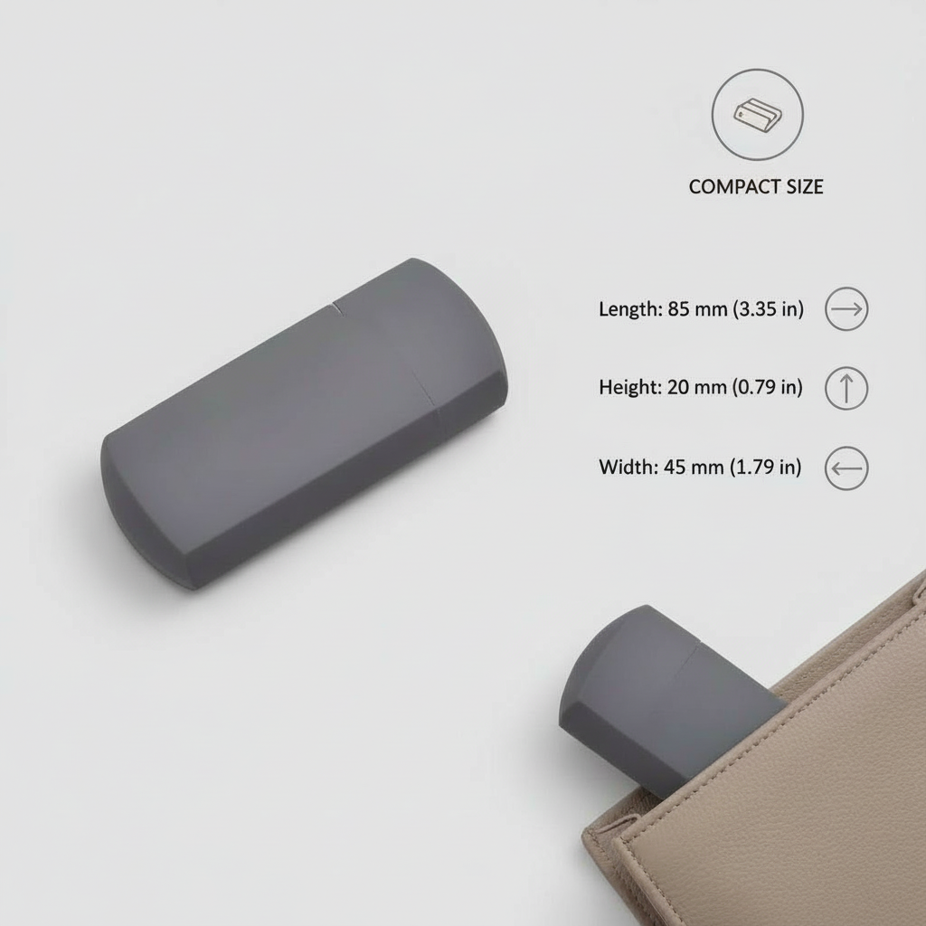 Compact Folding Reading Glasses with Protective Case | Ka-mostore