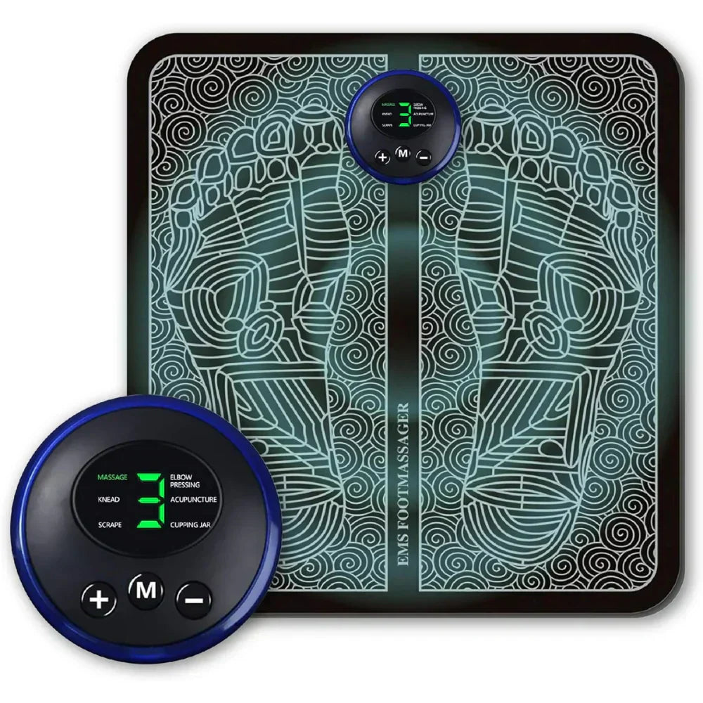 Foot Massager with EMS Electro-Stimulation USB | Ka-mostore