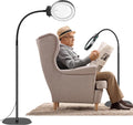 Full-Page Magnifying Glass with LED Light – Hands-Free Reading Aid for Books, Crafts & Hobbies | Ka-mostore