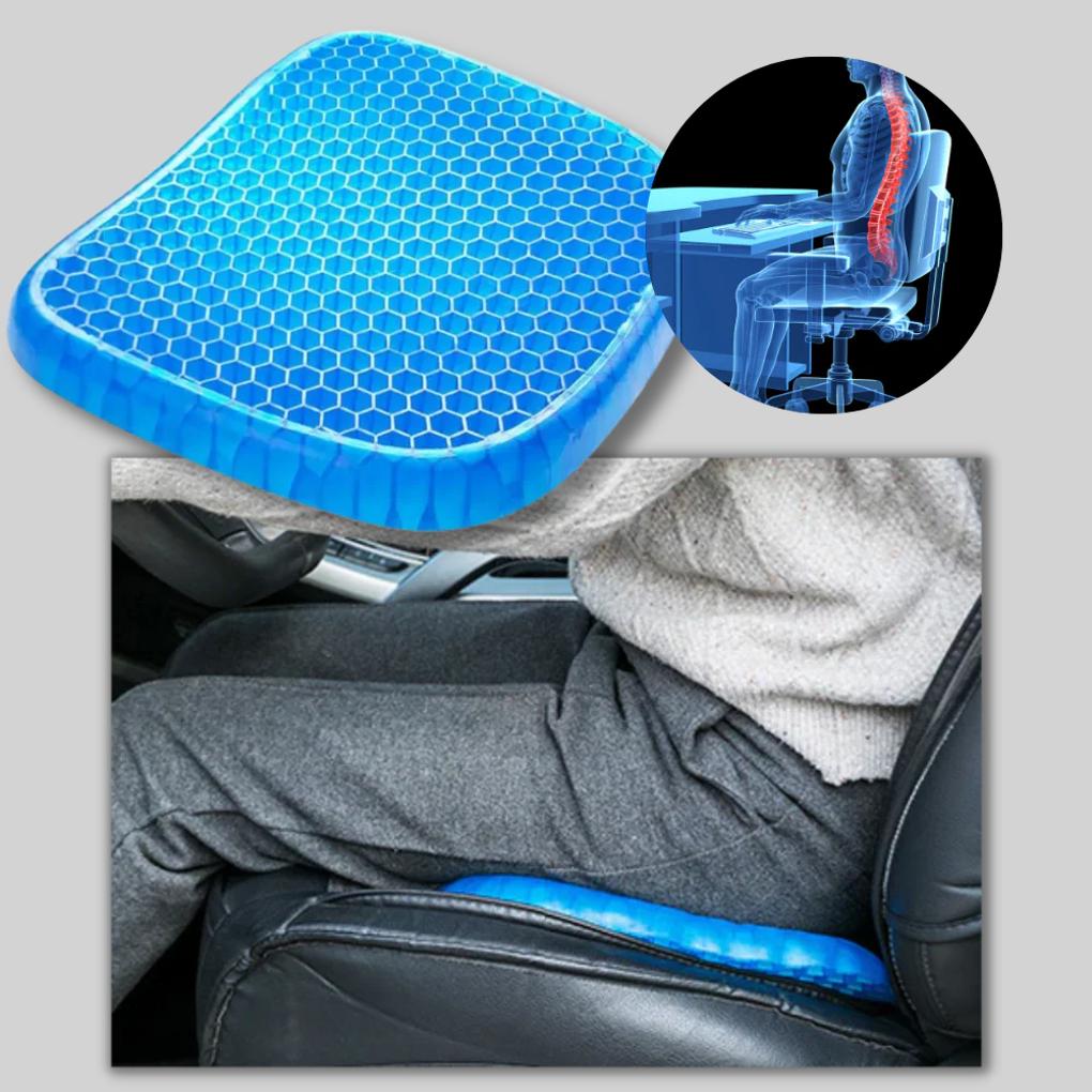 Gel Comfort Seat Pad - Honeycomb Support | Ka-mostore