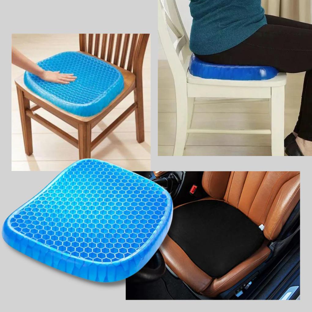 Gel Comfort Seat Pad - Honeycomb Support | Ka-mostore