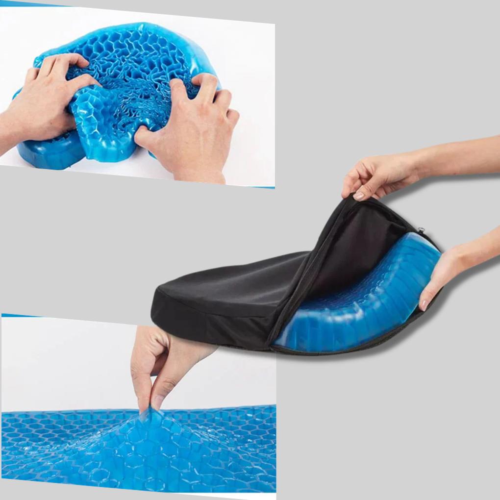 Gel Comfort Seat Pad - Honeycomb Support | Ka-mostore