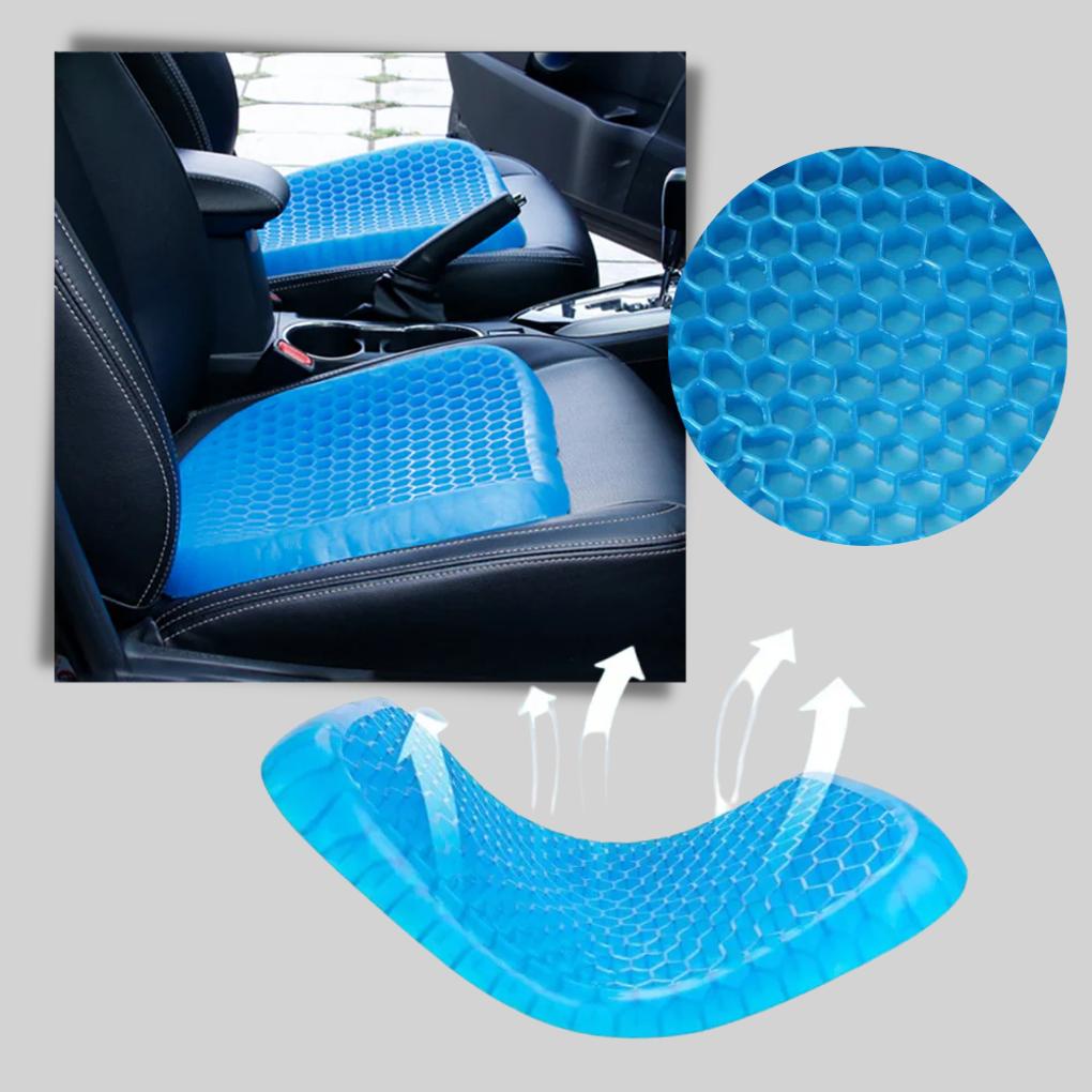 Gel Comfort Seat Pad - Honeycomb Support | Ka-mostore