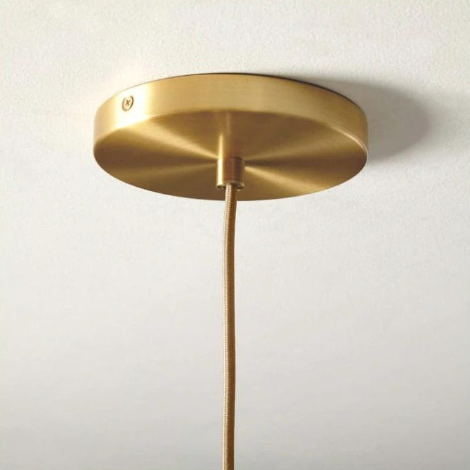 Glass Ball Pendant Light | Modern Brass Design | Ka-mostore