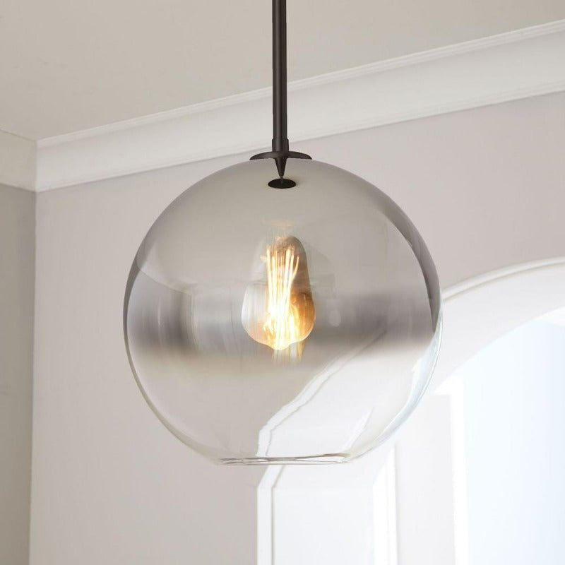 Glass Ball Pendant Light | Modern Brass Design | Ka-mostore