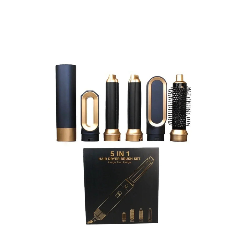 Glossify 5-in-1 Styling Wand | 1000W Ionic Hot Air Brush | Ka-mostore