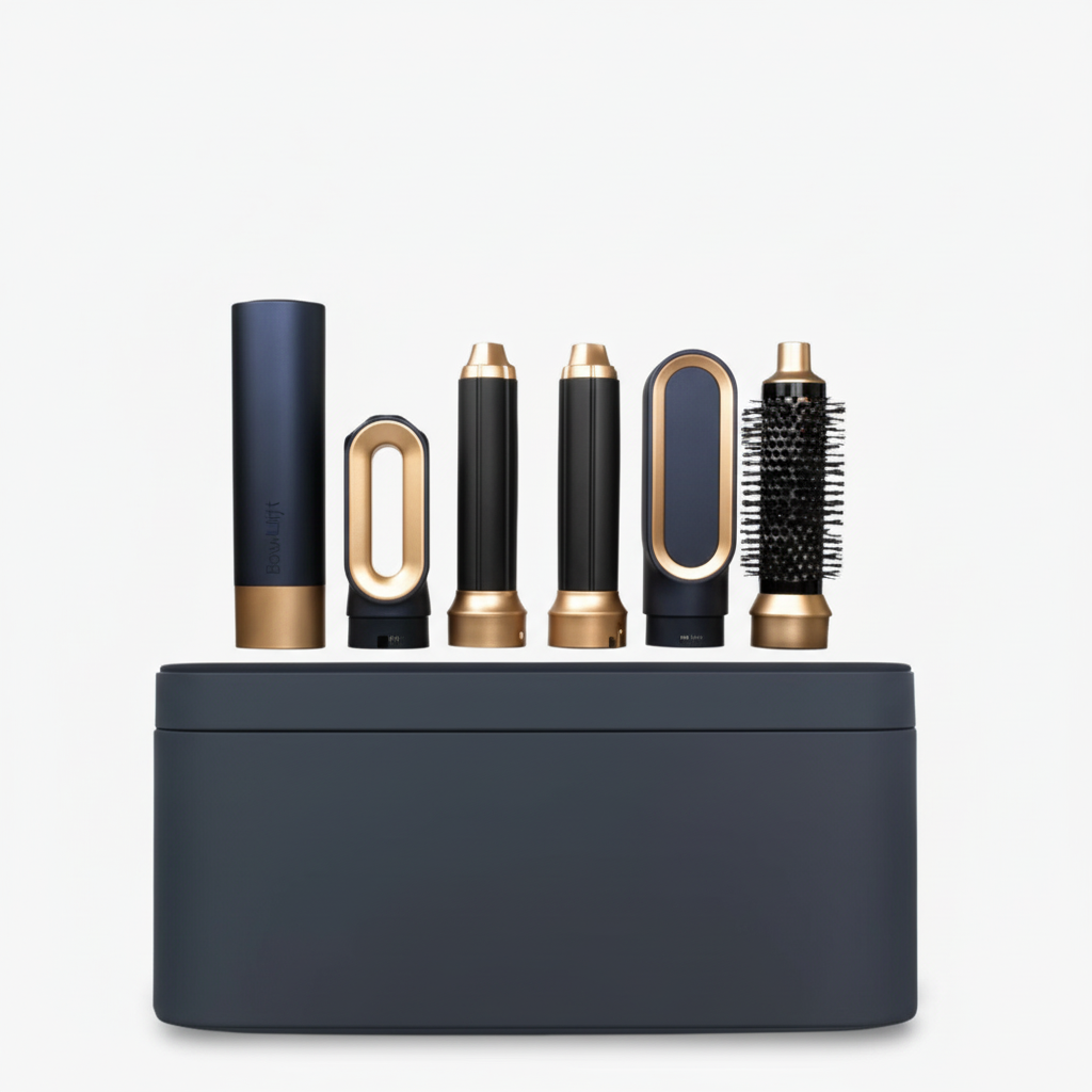 Glossify 5-in-1 Styling Wand | 1000W Ionic Hot Air Brush | Ka-mostore