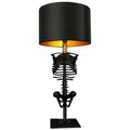 Gothic Skeleton Table Lamp | Handcrafted Art Design | Ka-mostore
