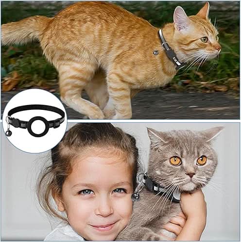 GPS Collar for Cats with Reflective Design | Ka-mostore