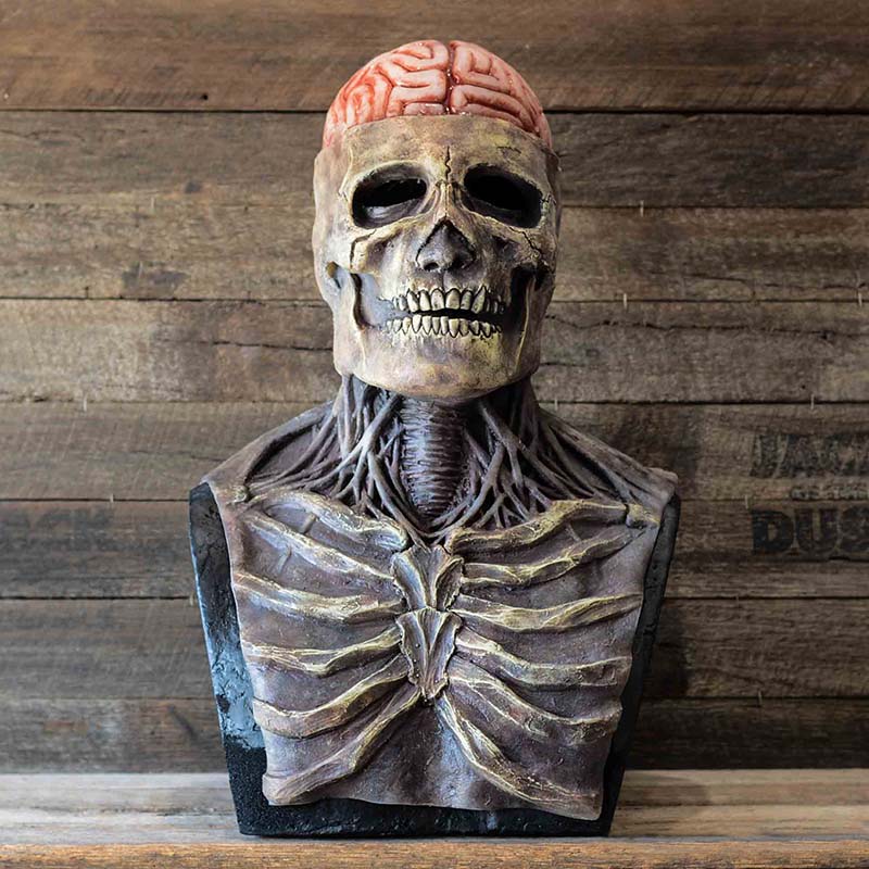 Strašidelná maska kostlivce na Halloween | Ka-mostore
