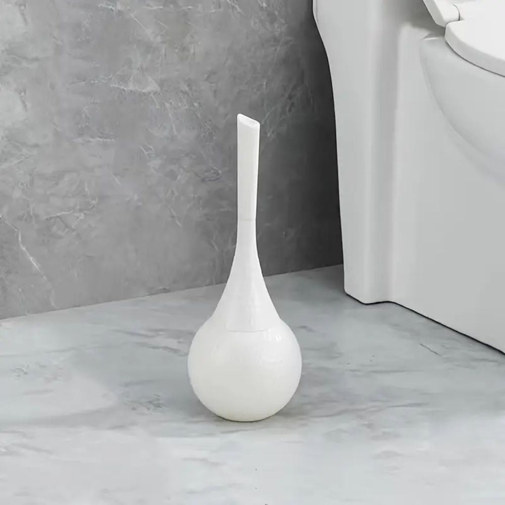 Hammered Toilet Brush Holder Set | Ka-mostore