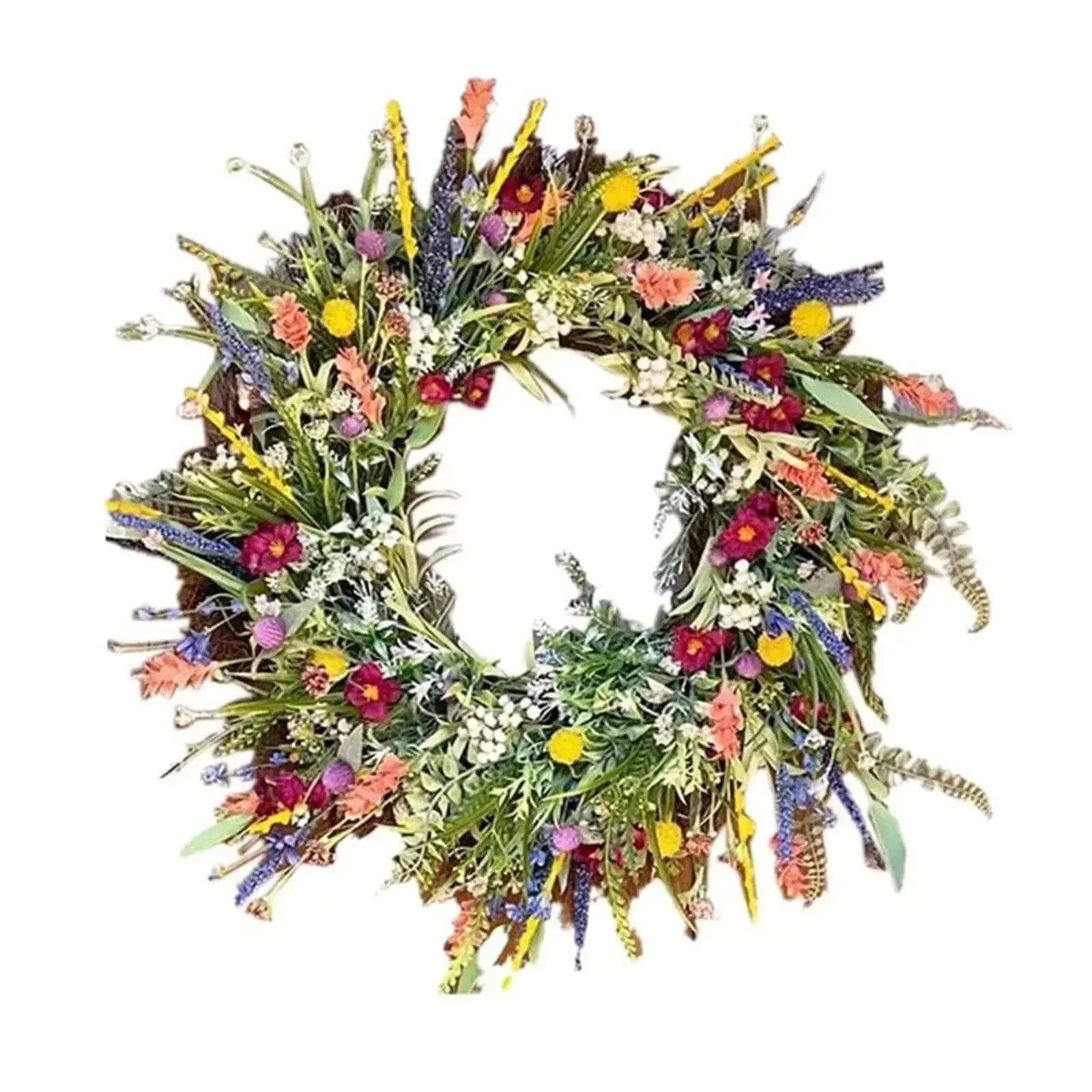 Handmade Flower Wreath for Indoor and Outdoor | Ka-mostore