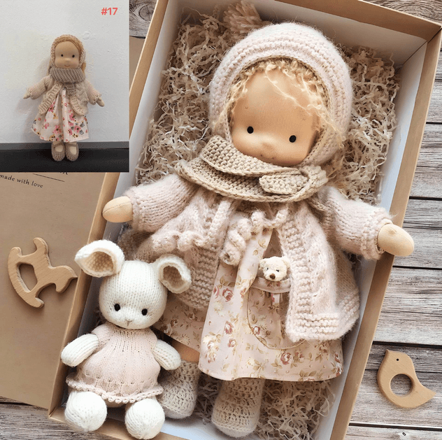 Handmade Waldorf Cuddle Doll – Poppi | Ka-mostore