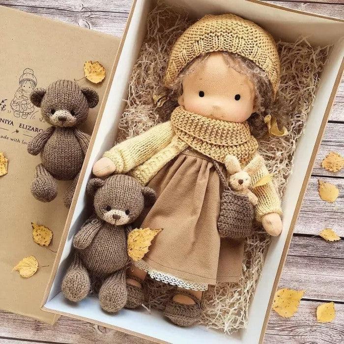 Handmade Waldorf Cuddle Doll – Poppi | Ka-mostore