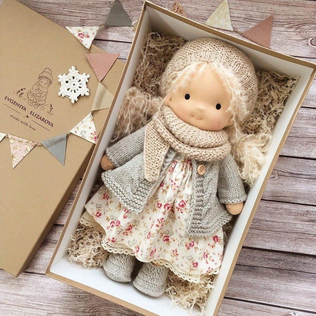 Handmade Waldorf Cuddle Doll – Poppi | Ka-mostore