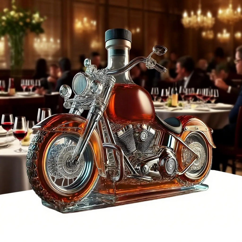 Harley Motorcycle Shaped Whiskey Decanter for Home Bar | Ka-mostore