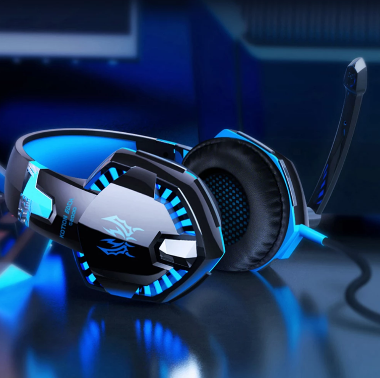Headphones for PC Bass Stereo Over-Ear Headset Laptop Microphone | Ka-mostore