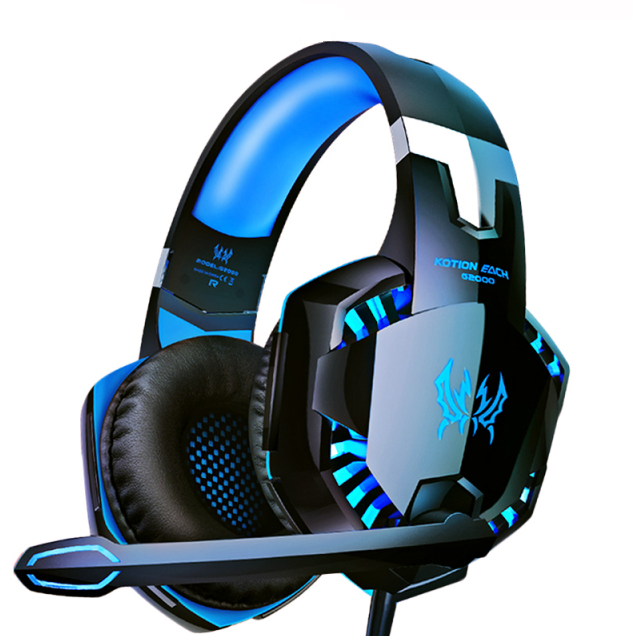 Headphones for PC Bass Stereo Over-Ear Headset Laptop Microphone | Ka-mostore