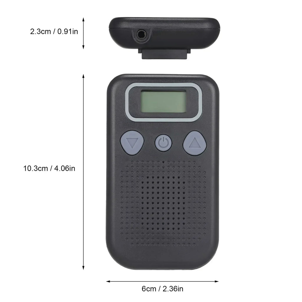 Hearing Aid Sound Amplifier – Battery-Powered In-Ear Hearing Amplifier with Headphones for Seniors and Adults | Ka-mostore
