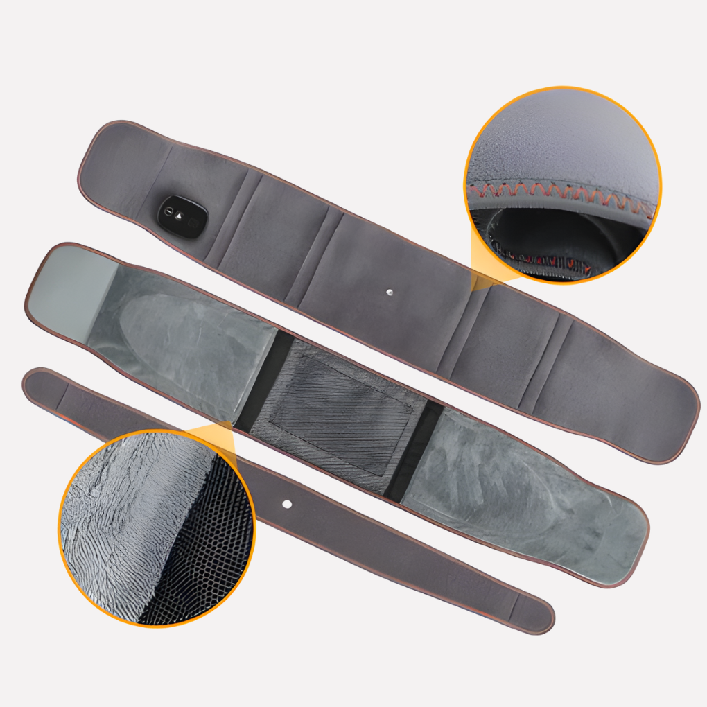 Heated Massage Belt with Red Light | Ka-mostore