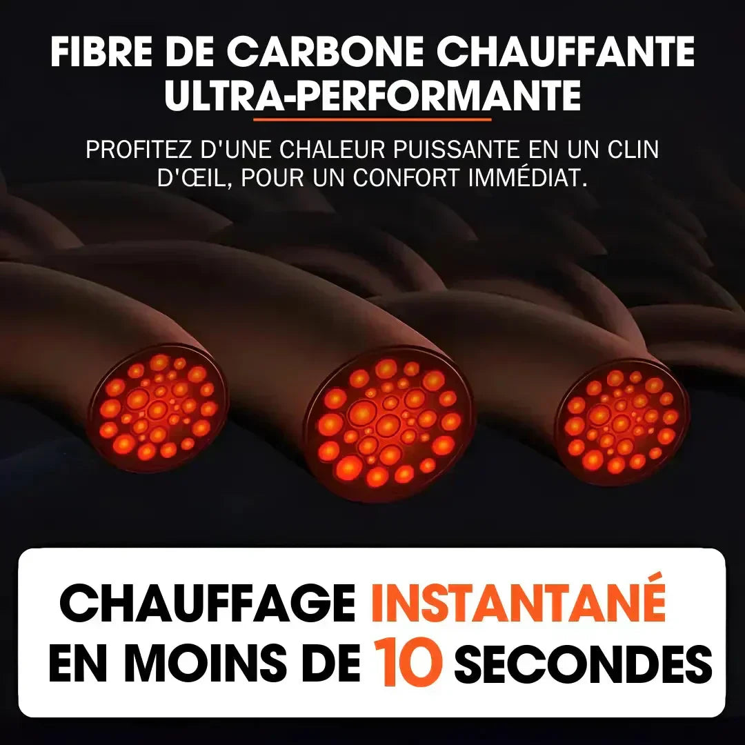 Gilet chauffant pour femme : 9 zones, double commande | Ka-mostore