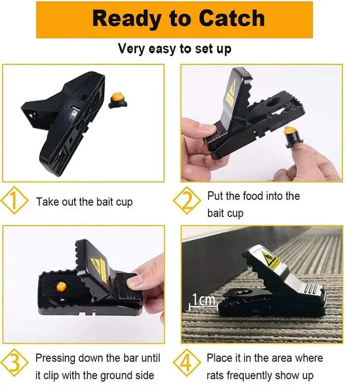 Heavy Duty Mouse Trap (6 pcs) | Ka-mostore