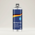 High-Performance Metal Repair Adhesive | Industrial Adhesive for Cast Iron, Steel & Aluminum | Heat Resistant & Waterproof | 100ml Liquid Metal Repair Kit | Silver | Ka-mostore