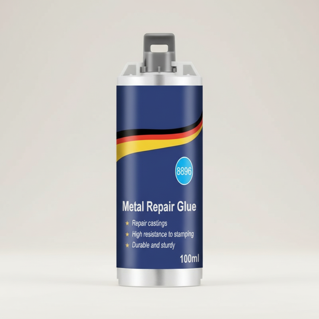 High-Performance Metal Repair Adhesive | Industrial Adhesive for Cast Iron, Steel & Aluminum | Heat Resistant & Waterproof | 100ml Liquid Metal Repair Kit | Silver | Ka-mostore