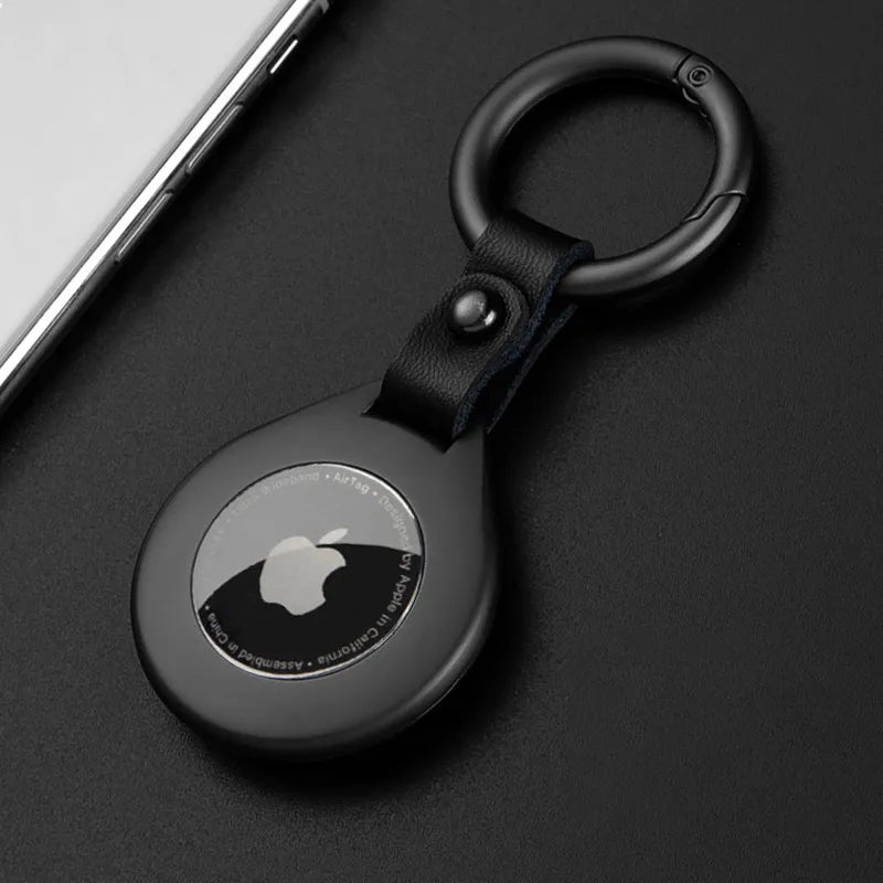 Læder- og metalletui til Apple AirTags - Sikker sporing | Ka-mostore